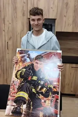 18. urodziny Kacpra na zbiórce alarmowej OSP Platerówka