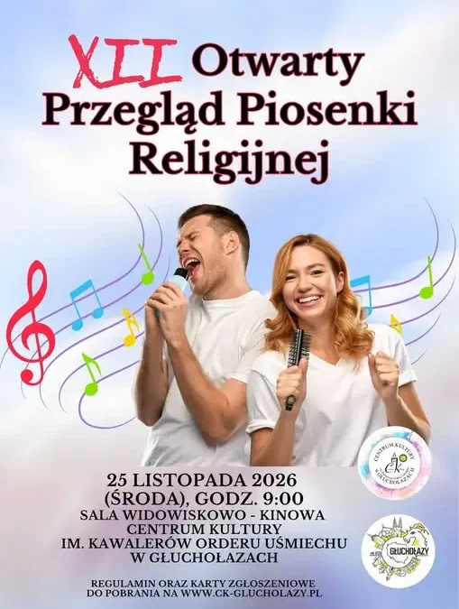 XII Otwarty Przegląd Piosenki Religijnej w Głuchołazach – zapisy trwają
