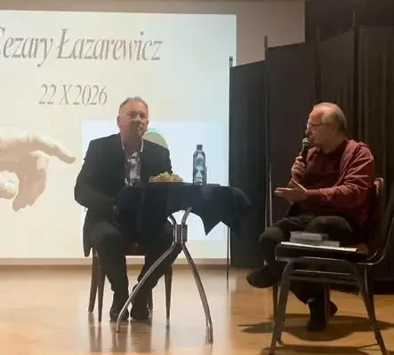 Spotkanie z Cezarym Łazarewiczem o sprawie Grzegorza Przemyka w Nysie