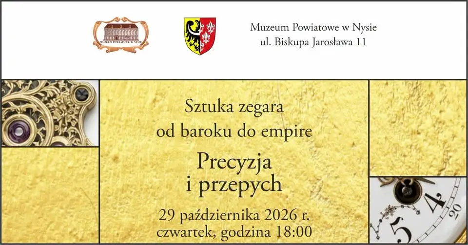 Wernisaż wystawy zegarów w Muzeum Powiatowym w Nysie