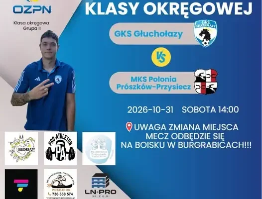 GKS Głuchołazy zagra pierwszy domowy mecz sezonu w Burgrabicach