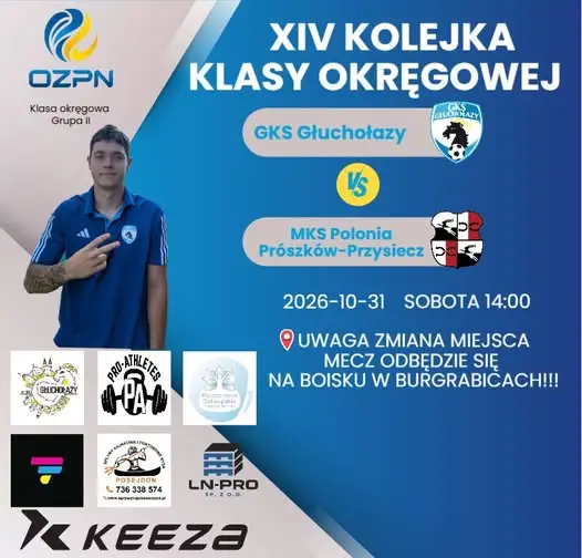 GKS Głuchołazy zagra pierwszy domowy mecz sezonu w Burgrabicach
