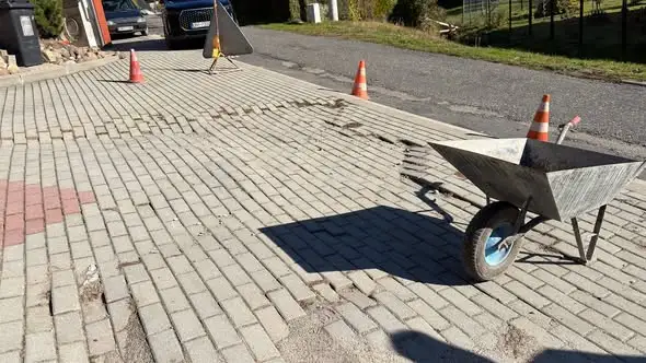 Nowe chodniki w Nadziejowie – gmina Otmuchów stawia na bezpieczeństwo pieszych